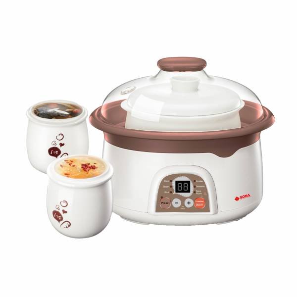 SONA 2.5L Electric Steaming and Stewing Pot