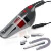 BLACK DECKER 12V Cordless Cyclonic Car Corded Dustbuster Hand Vacuum with Full Set Red and Black