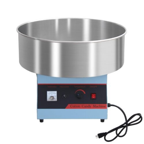 Commercial Candy Floss Machine1000W Electric Cotton Candy Maker with Sugar Spoon