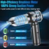81mkwDeexJL._AC_UF894,1000_QL80_ Handheld Vacuum Cleaner 4 in 1 Cordless Battery 18000Pa Brushless Motor 3 Speed Mini Vacuum Cleaner for Office Home Kitchen Animal Hair PC Cleaning Kit