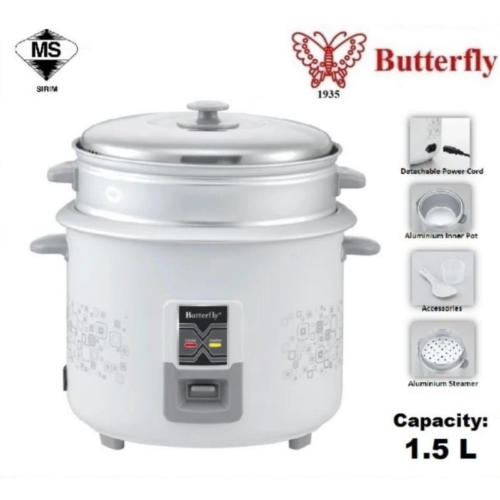 Butterfly Rice cooker + Steamer